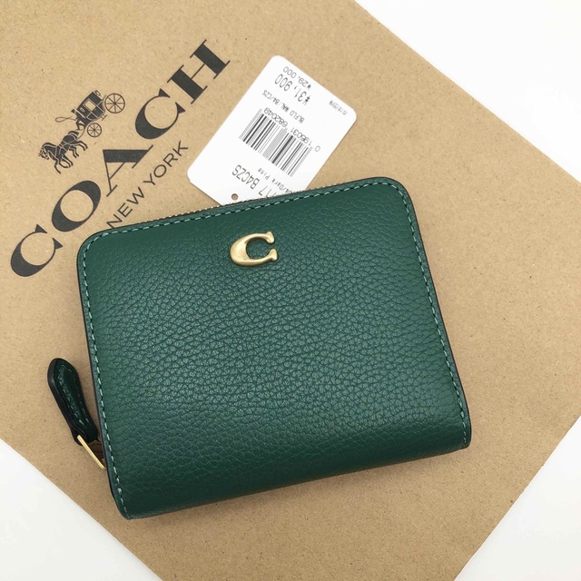 COACH シグネチャー スモールトライフォールド ウォレット