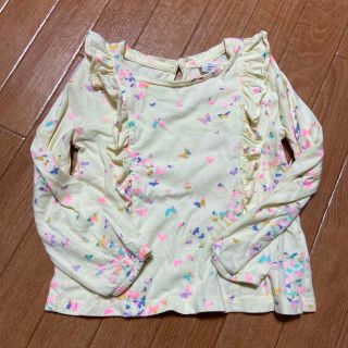 ギャップ(GAP)のベビーギャップ　蝶々柄カラフルカットソー100(Tシャツ/カットソー)