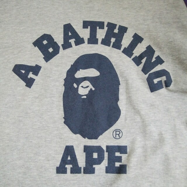 A BATHING APE(アベイシングエイプ)のA BATHING APE 7分袖ラグランカレッジTシャツ メンズのトップス(Tシャツ/カットソー(七分/長袖))の商品写真