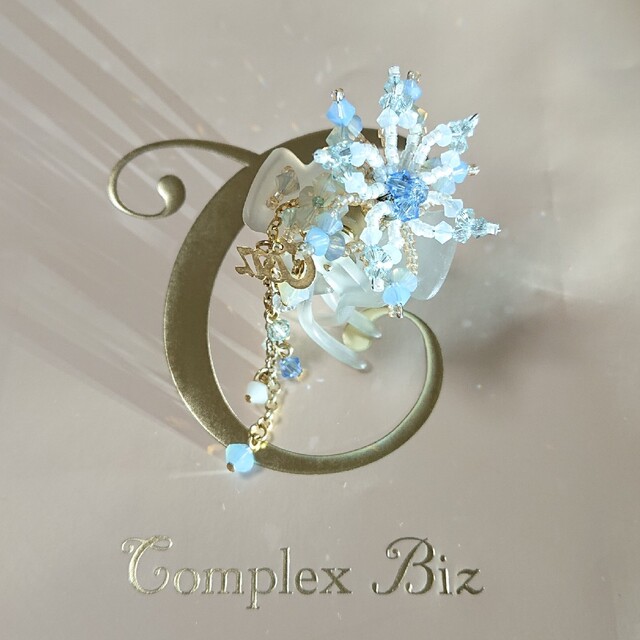 Complex Biz(コンプレックスビズ)の◆売約済み◆「Comex Biz」 デザートクリップ レディースのヘアアクセサリー(バレッタ/ヘアクリップ)の商品写真