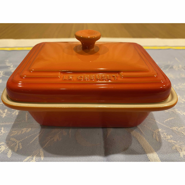 LE CREUSET(ルクルーゼ)のル・クルーゼ　バターケース インテリア/住まい/日用品のキッチン/食器(食器)の商品写真