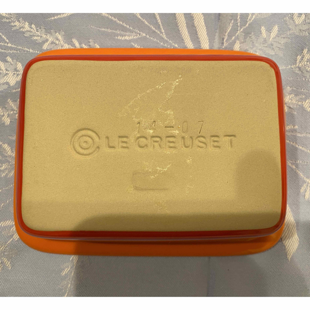 LE CREUSET(ルクルーゼ)のル・クルーゼ　バターケース インテリア/住まい/日用品のキッチン/食器(食器)の商品写真