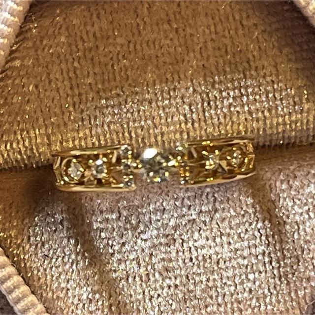 STAR JEWELRY(スタージュエリー)のスタージュエリー　K18 リング DIAMOND RING 7号  レディースのアクセサリー(リング(指輪))の商品写真