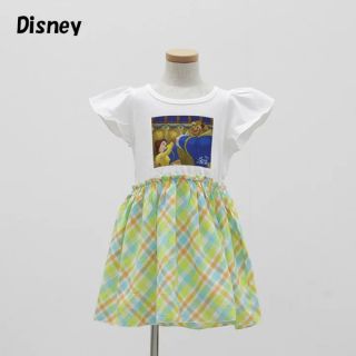 ディズニー(Disney)のベル　ワンピース　110cm(ワンピース)