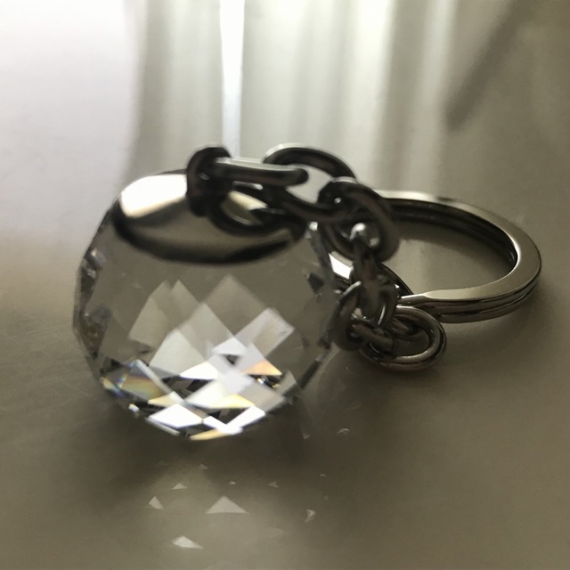 SWAROVSKI - スワロフスキーボールキーチェーン キーホルダーの SWAROVSKI - スワロフスキーボールキーチェーン キーホルダーの