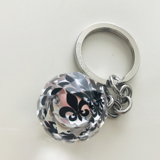 SWAROVSKI - スワロフスキーボールキーチェーン キーホルダーの SWAROVSKI - スワロフスキーボールキーチェーン キーホルダーの