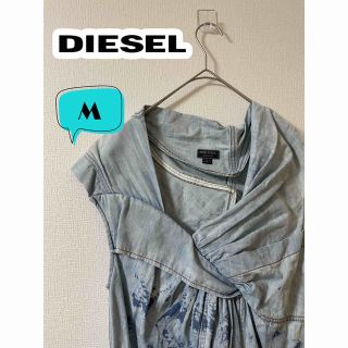 ディーゼル(DIESEL)のDIESEL　ディーゼル　デニムワンピース　M(ミニワンピース)