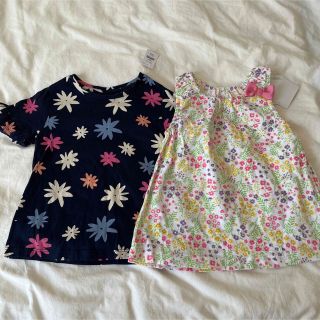 ベビーギャップ(babyGAP)のbabyGAP 半袖Tシャツ　タンクトップ　100 女の子(Tシャツ/カットソー)