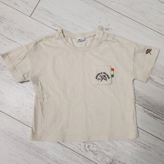 アーノルドパーマー(Arnold Palmer)のアーノルドパーマ ベビー 半袖 Tシャツ 90 男の子 ベージュ ロゴ(Tシャツ/カットソー)