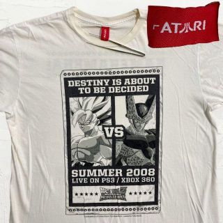 KHW ATARI 白 アタリ　ドラゴンボール　悟空　セル Tシャツ(Tシャツ/カットソー(半袖/袖なし))