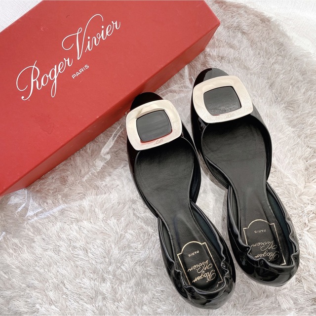 ROGER VIVIER ロジェヴィヴィエ フラットシューズ パンプス サンダル