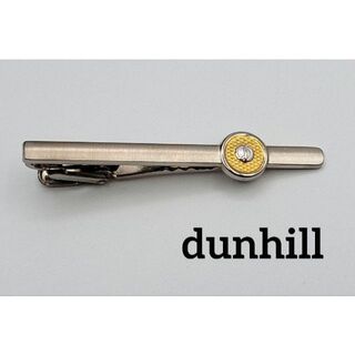 ダンヒル(Dunhill)のdunhill dマーク ネクタイピン A／D  シルバー ゴールド(ネクタイピン)