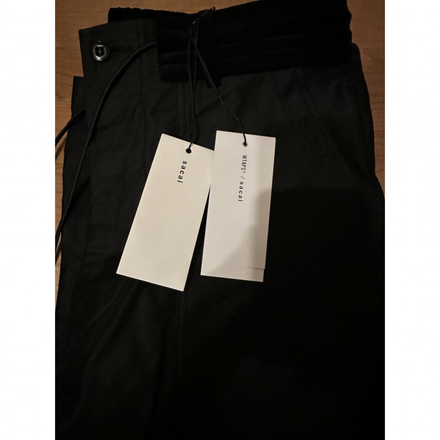 sacai WTAPS Mill Trouser 01 Pants Black - ワークパンツ