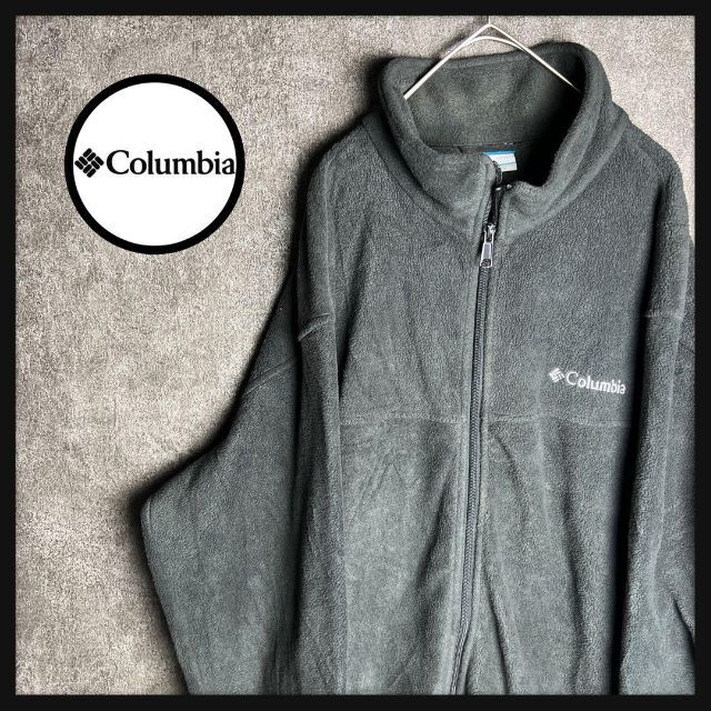 【US】Columbia コロンビア フリースジャケット ブラック メンズ