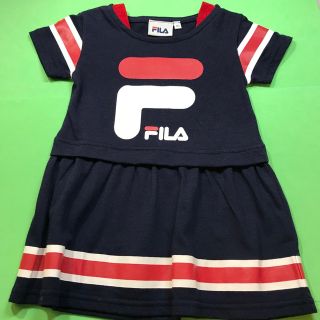 フィラ(FILA)のFILA…女の子半袖ワンピース…(90センチ)(ワンピース)