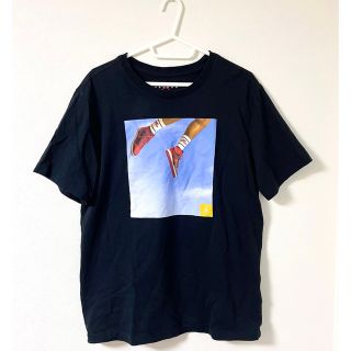 ジョーダン(Jordan Brand（NIKE）)のNIKE AIR JORDAN ジョーダン 半袖 黒　Tシャツ　Lサイズ(Tシャツ/カットソー(半袖/袖なし))