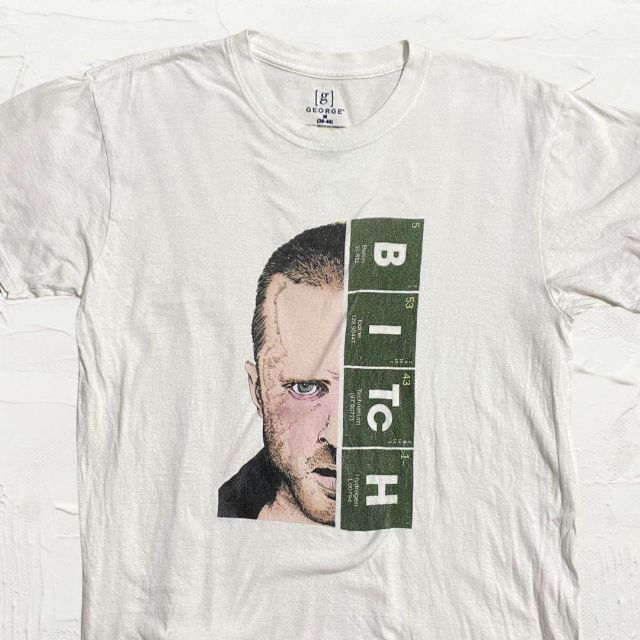 KHIビンテージ  ブレイキングバッド　ジェシーピンクマン　BITCH Tシャツ メンズのトップス(Tシャツ/カットソー(半袖/袖なし))の商品写真