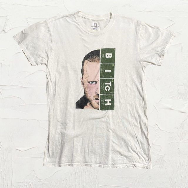 KHIビンテージ  ブレイキングバッド　ジェシーピンクマン　BITCH Tシャツ メンズのトップス(Tシャツ/カットソー(半袖/袖なし))の商品写真