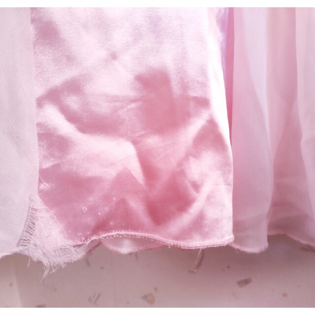 ピンク ロングドレス レディース マキシ丈 ドレス ナイトドレス ロング サテン レディースのフォーマル/ドレス(ナイトドレス)の商品写真
