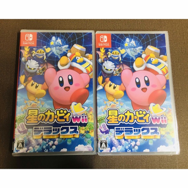 universe様専用☆新品未開封 10本 星のカービィ Wii デラックス 2022