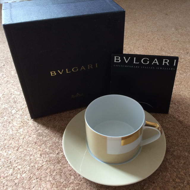 【セール】 BVLGARI - 破格！ブルガリ カップ&ソーサーセット 箱付 食器 - covid19.ins.gov.mz