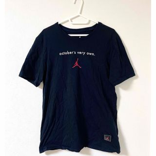 ジョーダン(Jordan Brand（NIKE）)のNIKE AIR JORDAN ジョーダン 半袖 黒　Tシャツ　Lサイズ(Tシャツ/カットソー(半袖/袖なし))