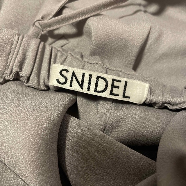 SNIDEL - SNIDEL スナイデル オールインワン パープル 紫系 Mサイズの