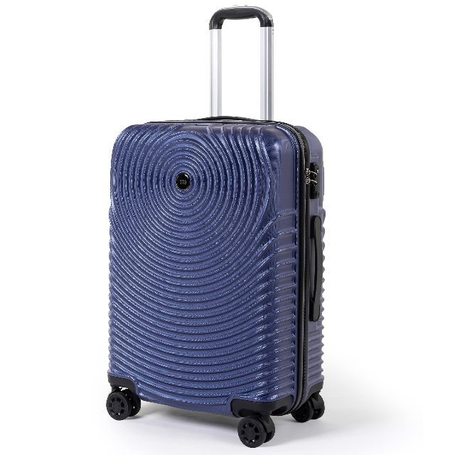 【色: ブルー(拡張機能なし)】TTOVALIGERIA スーツケース 容量拡張