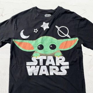 KGO STARWARS スターウォーズ　マンダロリアン　ベビーヨーダ Tシャツ(Tシャツ/カットソー(半袖/袖なし))