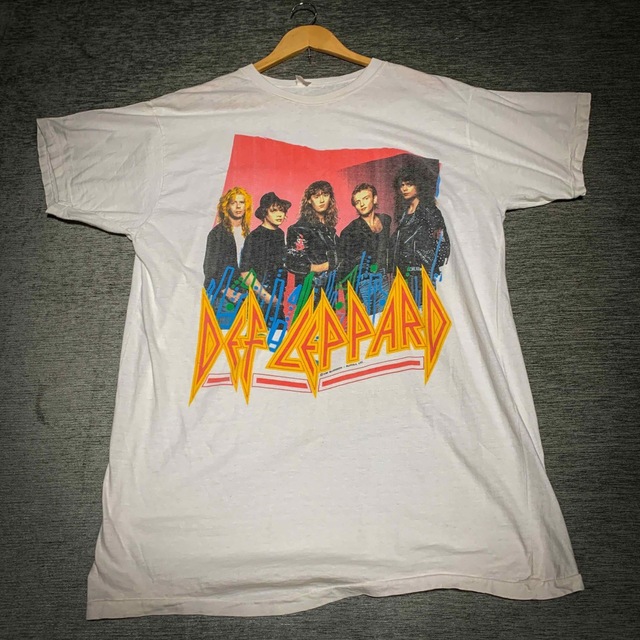 超激レア80'S Def Leppard hysteriaツアーtシャツ 何でも揃う 7215円