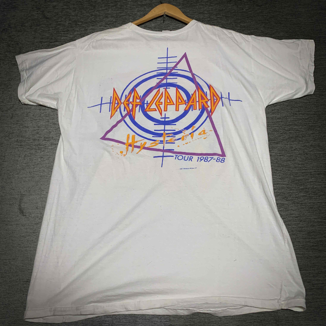 超激レア80'S Def Leppard hysteriaツアーtシャツ