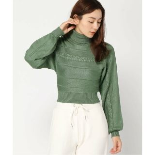 ゲス(GUESS)の【グリーン(G8AW)】(W)Zayla Sweater(ニット/セーター)