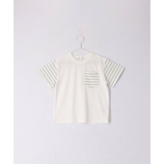 ロペピクニック(Rope' Picnic)の【ホワイト（10）】【KIDS】リンクコーデ/カラーボーダーアソートTシャツ(Tシャツ/カットソー)