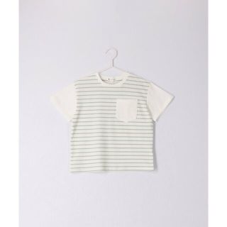 ロペピクニック(Rope' Picnic)の【サックス（48）】【KIDS】リンクコーデ/カラーボーダーアソートTシャツ(Tシャツ/カットソー)