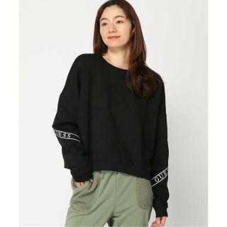 ゲス(GUESS)の【ブラック(JBLK)】(W)Blanch Sweatshirt(トレーナー/スウェット)