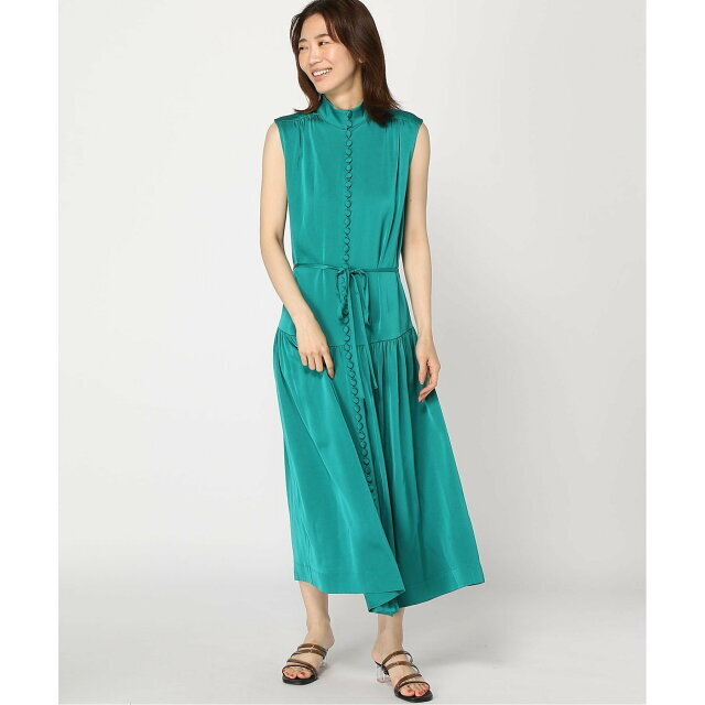 GUESS(ゲス)の【グリーン(G8E0)】(W)Brisa Dress レディースのワンピース(ロングワンピース/マキシワンピース)の商品写真