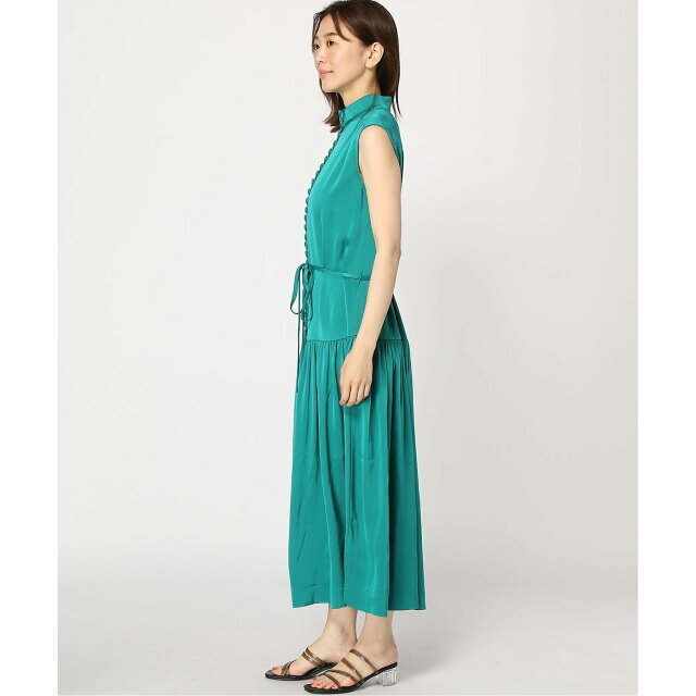 GUESS(ゲス)の【グリーン(G8E0)】(W)Brisa Dress レディースのワンピース(ロングワンピース/マキシワンピース)の商品写真