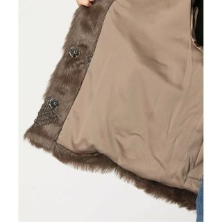 GUESS - 【ブラウン(F1GY)】(W)Luna Faux Fur Jacketの通販 by GUESS