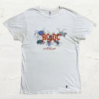 KFV  ビンテージ パキ製 ACDC　エーシーディーシー　バンド　虫 Tシャツ(Tシャツ/カットソー(半袖/袖なし))