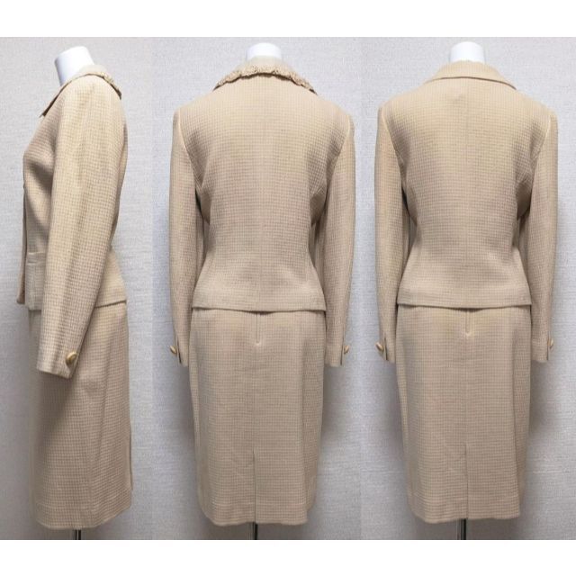フラワーオブライフ ⁑【美品】ユキトリイ レースの付襟付ジャケット