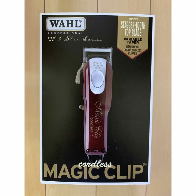 公式ファッション通販 Wahl 5Star Cordless Magic Clipフェードカット