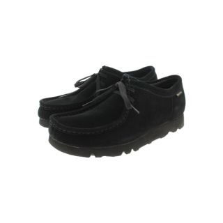 クラークス(Clarks)のclarks クラークス ブーツ 7 1/2(25.5cm位) 黒 【古着】【中古】(ブーツ)