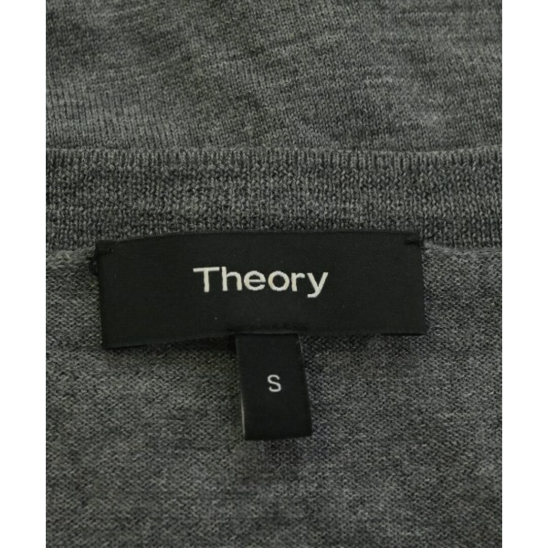 theory(セオリー)のTheory セオリー ニット・セーター S グレー 【古着】【中古】 レディースのトップス(ニット/セーター)の商品写真