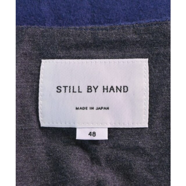 STILL BY HAND(スティルバイハンド)のSTILL BY HAND スティルバイハンド カーディガン 48(L位) 紺 【古着】【中古】 メンズのトップス(カーディガン)の商品写真