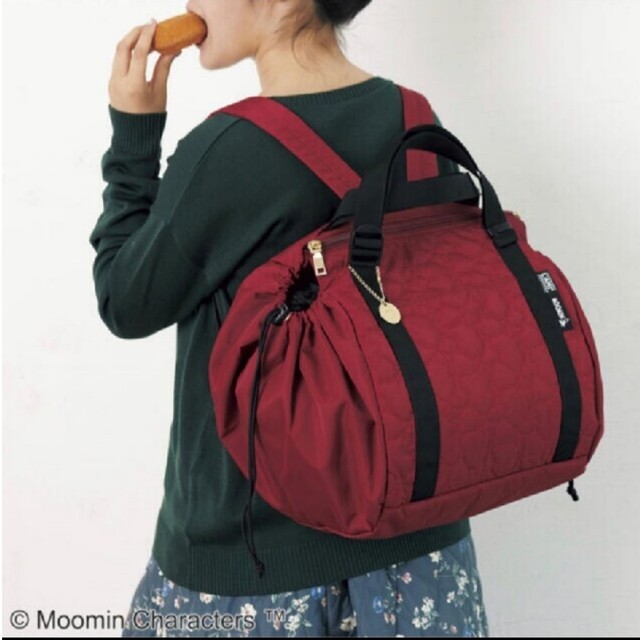 【フェリシモ】【限定】レジカゴリュック　ムーミンコラボ　リトルミィ　エコバッグ レディースのバッグ(エコバッグ)の商品写真
