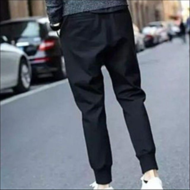 2XL ストリート ジョガーパンツ 軽い 履き 韓国 黒 運動用 ルームウェア メンズのパンツ(サルエルパンツ)の商品写真