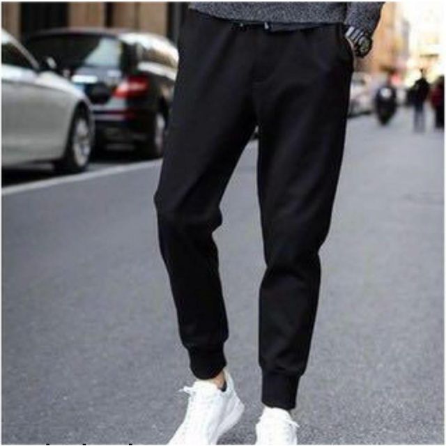 2XL ストリート ジョガーパンツ 軽い 履き 韓国 黒 運動用 ルームウェア メンズのパンツ(サルエルパンツ)の商品写真