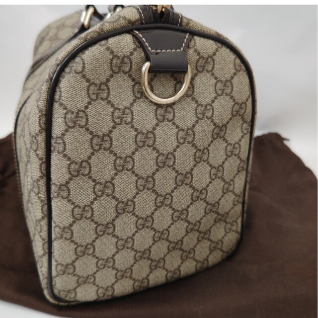 C4-235 GUCCI グッチ 193603 GG PVC ボストンバッグ | rapresentando.com
