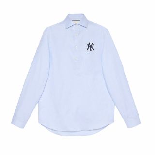 シュプリーム(Supreme)のGUCCI New York Yankees コラボシャツ(シャツ/ブラウス(長袖/七分))