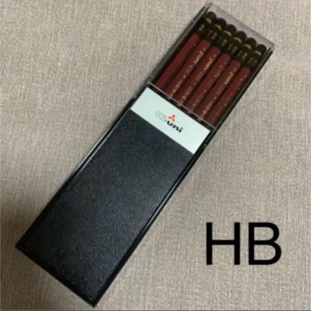 三菱鉛筆(ミツビシエンピツ)のHi-uni 鉛筆【HB】 エンタメ/ホビーのアート用品(鉛筆)の商品写真